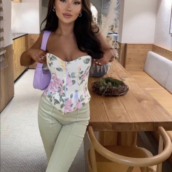 Zara floral corset - Picture 2 of 4